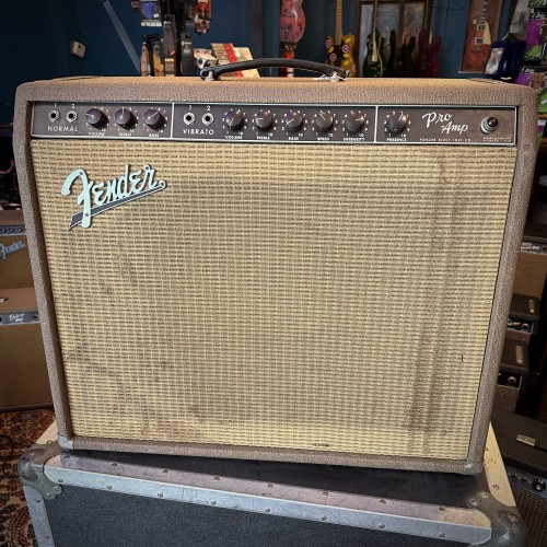 Fender 1962 Pro Amp Brown Panel