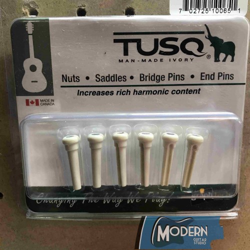 TUSQ Bridge Pins with 4mm Dot