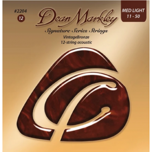 Dean Markley Vintage Bronze 12 String Acoustic 