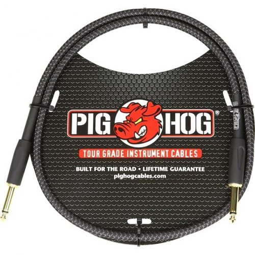 Pig Hog "Black Woven" - 3ft