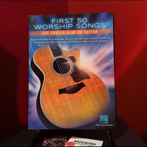 Hal Leonard First 50 Worship Songs You Should Play on Guitar