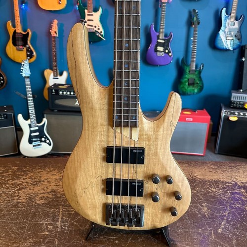 ESP LTD B-204SM 4 String Bass Natural Satin