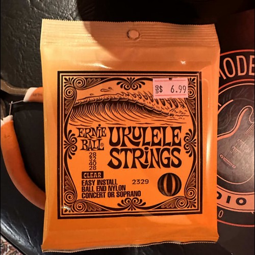 Ernie Ball P02329 Concert/Soprano Nylon Ukulele Strings 2010s - Standard