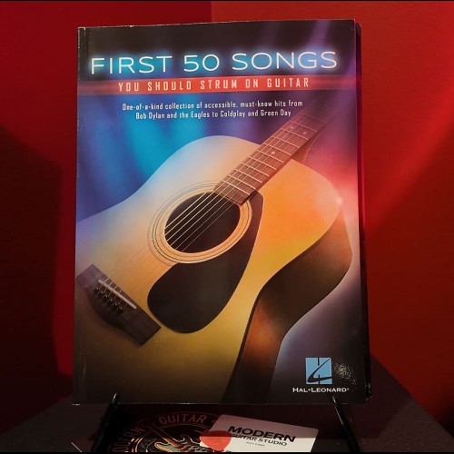 Hal Leonard First 50 Songs You Should Strum on Guitar Guitar Collection Softcover - TAB