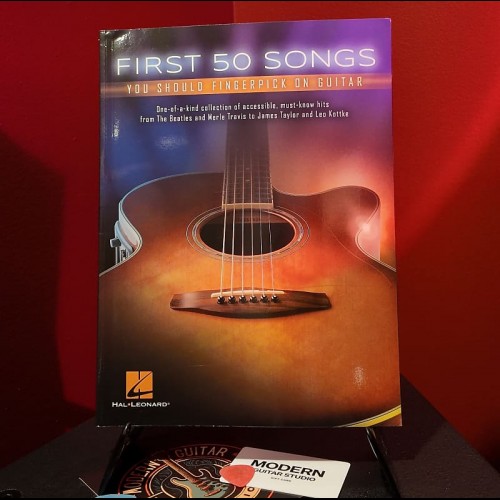 Hal Leonard First 50 Songs You Should Fingerpick on Guitar Guitar Collection Softcover - TAB