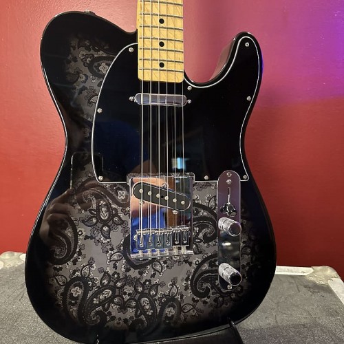 Fender FSR Black Paisley Telecaster 2012 - OHSC