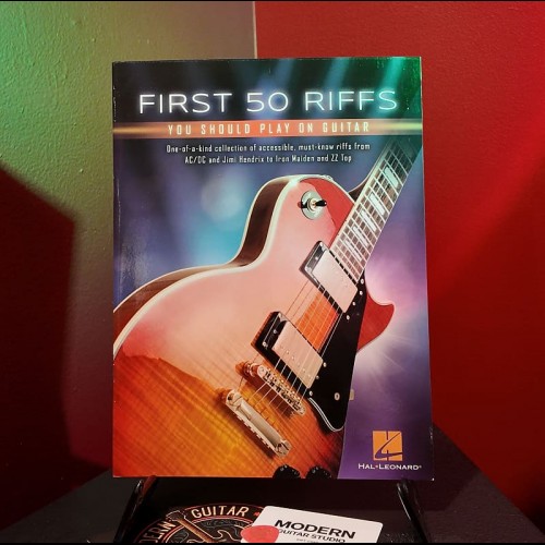 Hal Leonard First 50 Riffs You Should Play on Guitar Guitar Collection Softcover - TAB