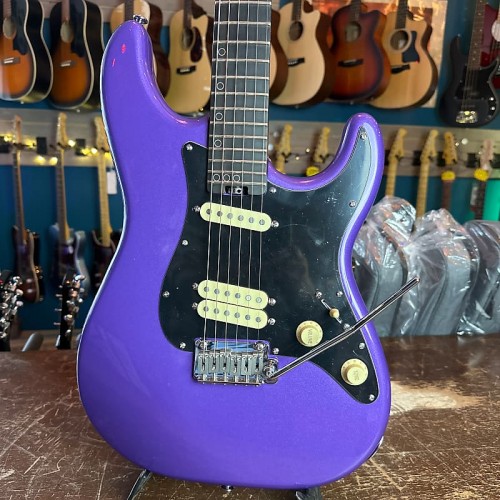 Schecter  MV-6 Multivoice Electric Guitar 2023 - Metallic Purple